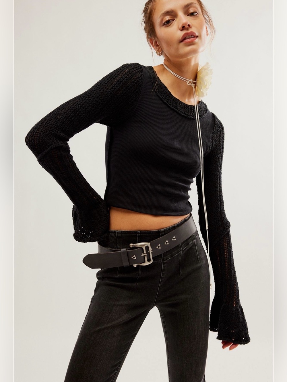 Free people Cuffing Season Top